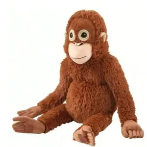 Monkey Design Stuffed Toy, 1-Count Cute Hanging Monkey Plush Toy, Soft Stuffed Animal for Home Decor and Birthday Gifts