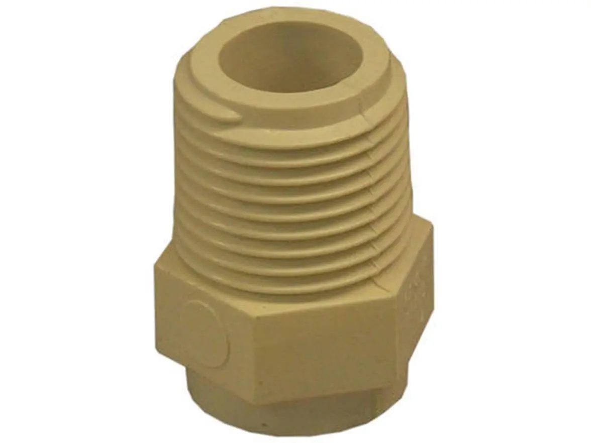 Genova Products 50405 0.5 in. CPVC Male Thread Pipe Adapter