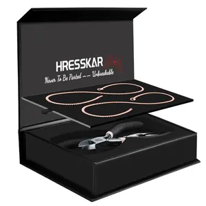 【HRESSKAR】Unisex Permanent Couples Bracelets with Special Clasp - Perfect Date Night Gift for Anniversary and Birthday Fashion