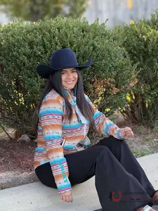 ARIAT JACKET NEW TEAM SOFTSHELL FALLON SERAPE PRINT 10053014
