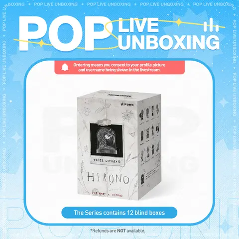 [POP NOW]Hirono Tamed Wildgrass Series Figures Blind Box POP MART