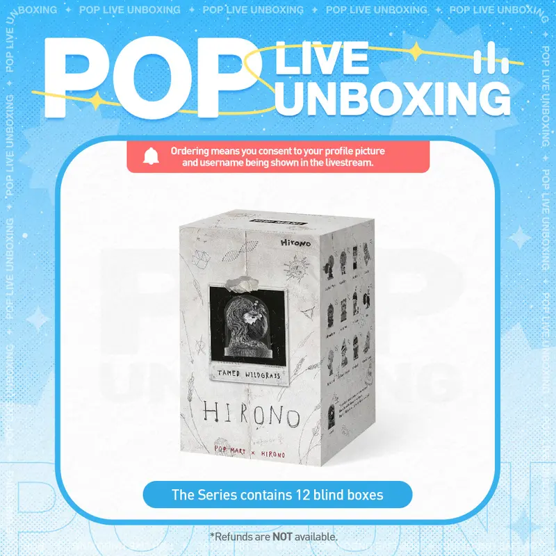 hiropon.520ページです。 Hirono Echo Series - Fridge Magnet Clip Blind Box - POP MART