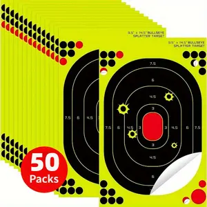 20/50pcs 9.5x14.5 Inch Shooting Targets, Paper Targets for Shooting Training Additions, Bow And Arrow Practice