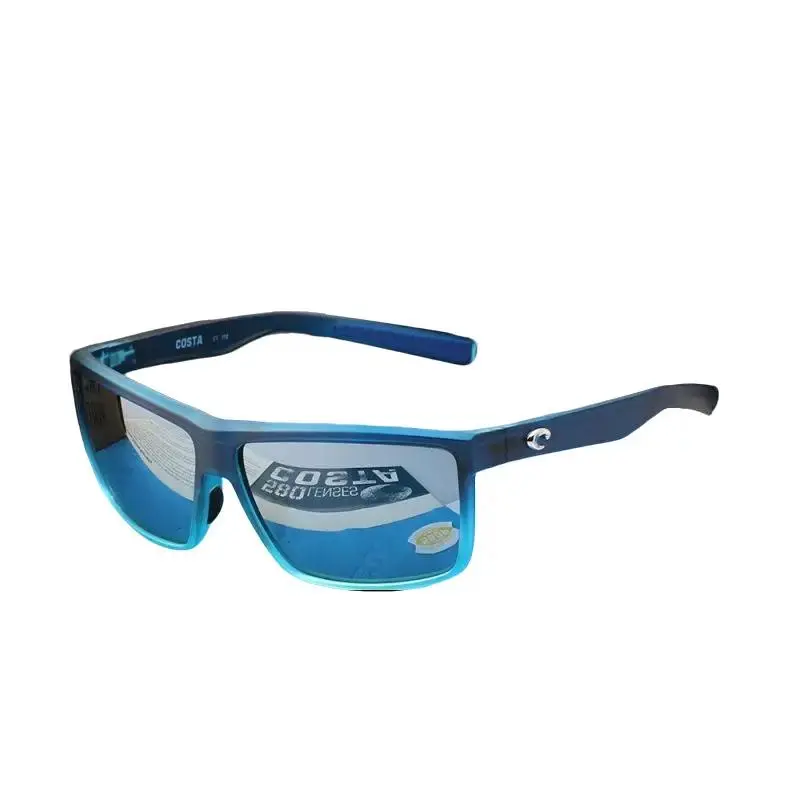 Costa Rinconcito 580p Gradient Blue Frame Polarized Lenses New