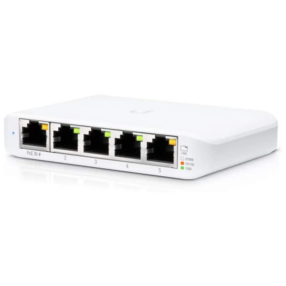 Ubiquiti Networks UniFi USW-Flex-Mini Managed 5-Port Gigabit Network Switch with USB-C Power Adapter, Ubiquiti Product
