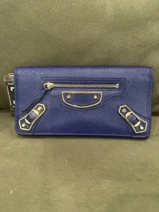 Pre-owned Balenciaga Leather Small Leather Goods Goat skin Shoulder Bags