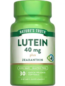 Lutein 40 mg with Zeaxanthin | 30 Softgels
