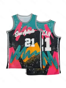 Fashion Basketball Jersey with Embroidered Numbers, Stylish Sports Wear, Perfect for Players, Durable and Comfortable Design