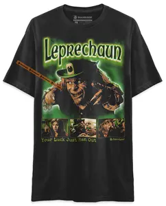 BLACK RABBIT Leprechaun Your Luck Just Ran Out 90s Horror Movie Retro Vintage Bootleg Unisex Classic T-Shirt