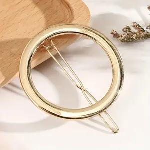 Boho Round Clip in Claw Hair Clip - Durable, Polished Finish Unisex Hair Accessory for Women’s Hairstyles Clip In Claw