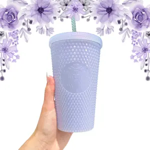 Starbucks 2021 Purple Iridescent Studded Tumbler