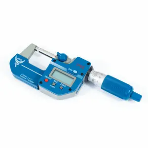 IP67 Digital Micrometer | 0-1" / 0-25mm | Coolant-Proof & Carbide Tips