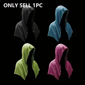 Cooling Hooded Towel, UV Protection Quick Dry Towel, Durable Neck Face Head Cooler for Sports, Gym, Outdoor Activities & More