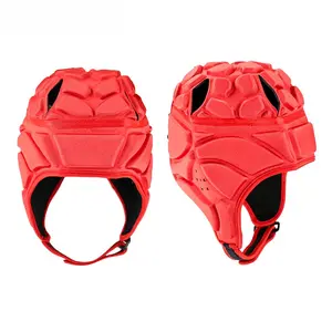 Rugby Helmet Goalkeeper Hat English Style Anti-Collision Hat Pitcher Training Baseball Protective Gear Soft Rugby Goalkeeper