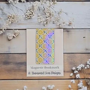 Magnetic Bookmark Holographic Lemons   -