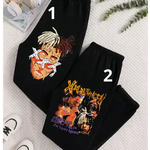 XXX Tenstacion Revenge Merch Inspired Sweatpants Unisex – Hip Hop Rapper Graphic Jogger Pants, Streetwear Casual Pants for Fans