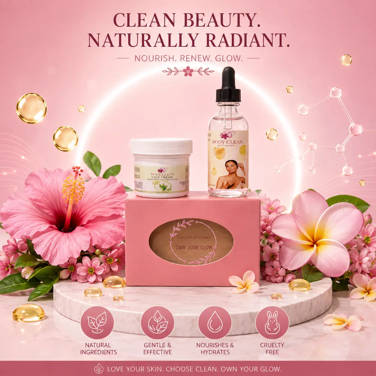Florence: Face Set for 3 products