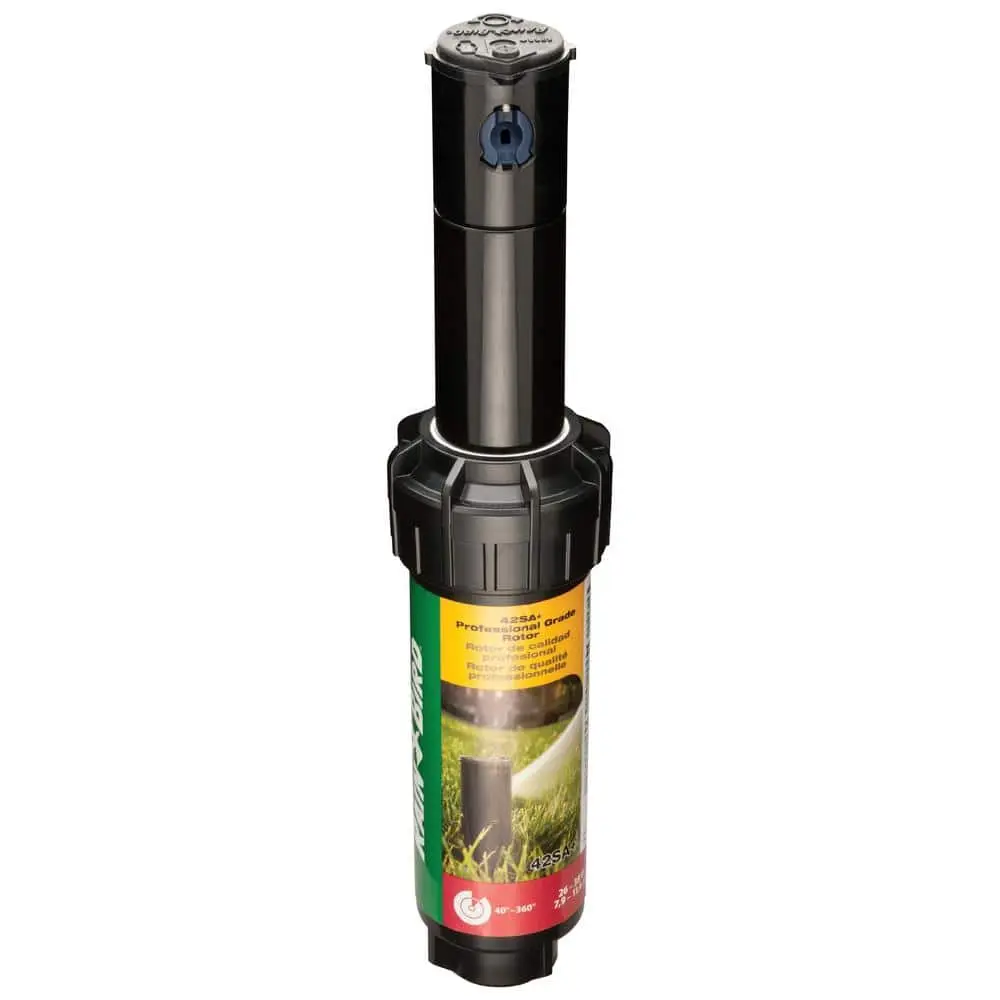 42SA+ 4 in. Pop-Up Gear-Drive Rotor Sprinkler, 40-360 Degree Pattern, Adjustable 26-38 ft.