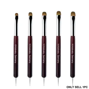 Premium Quality French Brush-Trusted by Nail Techs in the USA-Clean & Crisp French Lines-Nail Art-French Tip Tool-DIY French Manicure-Nail Art Tools