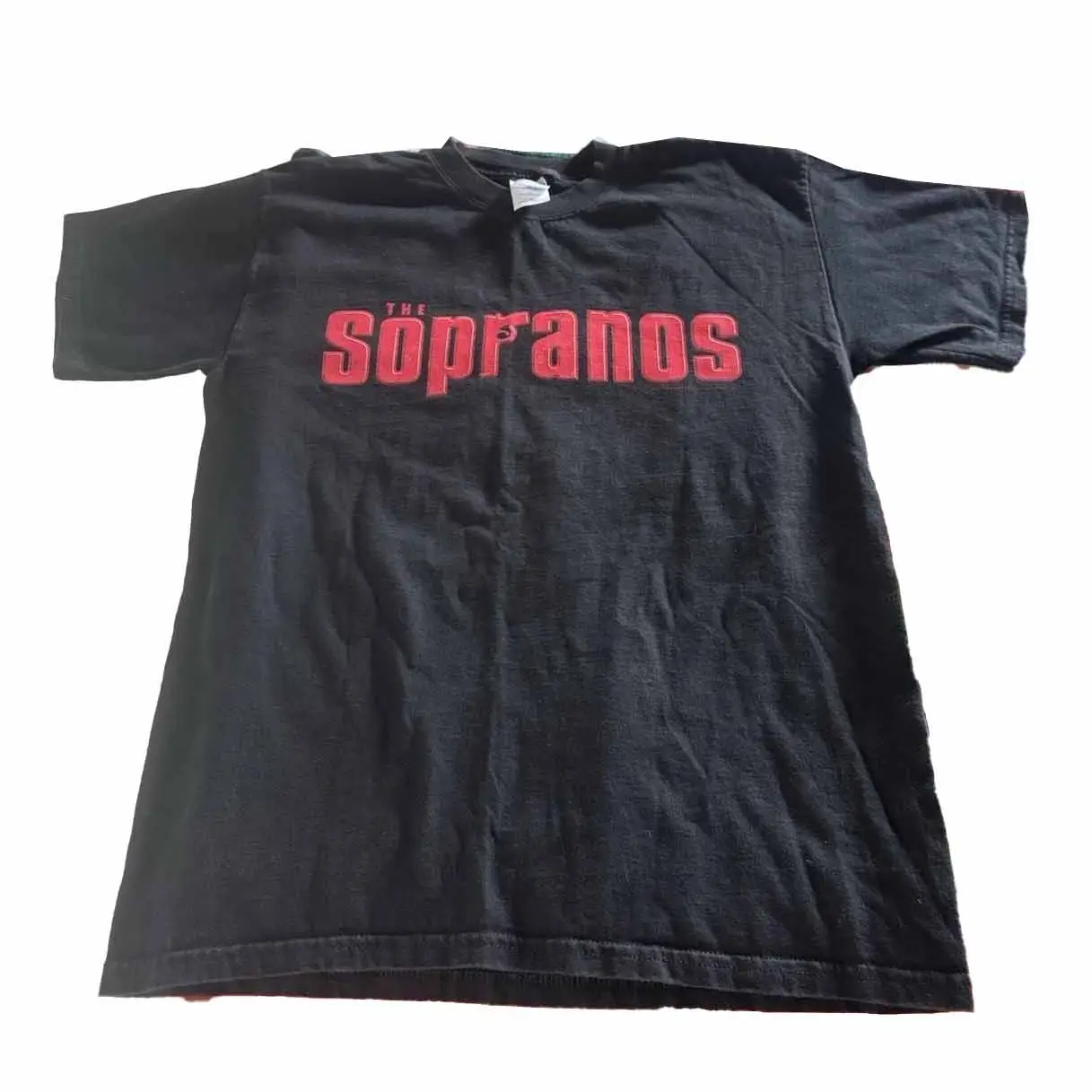 Women's Vintage 2000 The Sopranos Graphic Round Neck Short-Sleeve Casual T-Shirt, Unisex Casual Clothes, Comfortable Sports Top