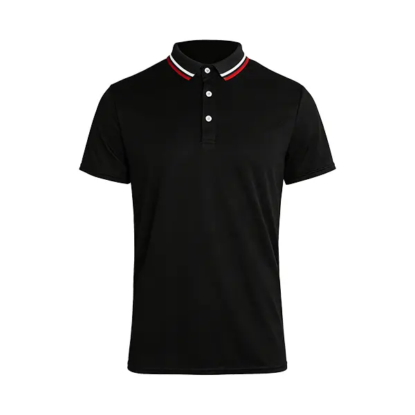 Fitted Collared Polo Shirt for Men, Breathable Short Sleeve Performance Top, All-Season Business Casual Golf Wear, Sun Protection Daily Menswear Shortsleeve summerwins