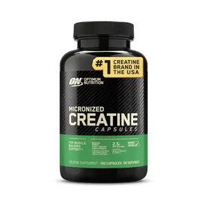 Optimum Nutrition Micronized Creatine Monohydrate Capsules, Keto Friendly, 2500mg, 100 Capsules