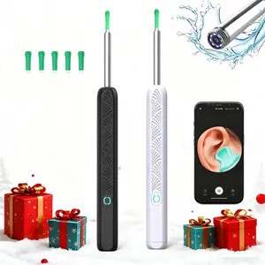 Earwax removal tool, Ear cleaning tool, earwax cleaner with camera, earwax removal set with light, earwax removal kit, earwax cleaner for iOS and Android, Valentine's Day gift, holiday gift, birthday gift