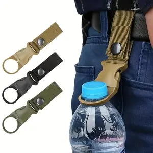 Portable Water Bottle Holder, Lightweight Plastic Travel Bottle Clip, Reusable Clip for Camping, Hiking, Outdoor, Travel, Camping Accessories