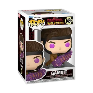Funko Pop! Deadpool - Gambit with Charged Cards #1496 Collectible Pop Vinyl Figure