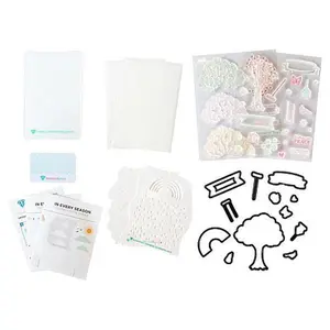 Crafts & Sewing Diamond Press In Every Season Stamp, Die and Stencil Set