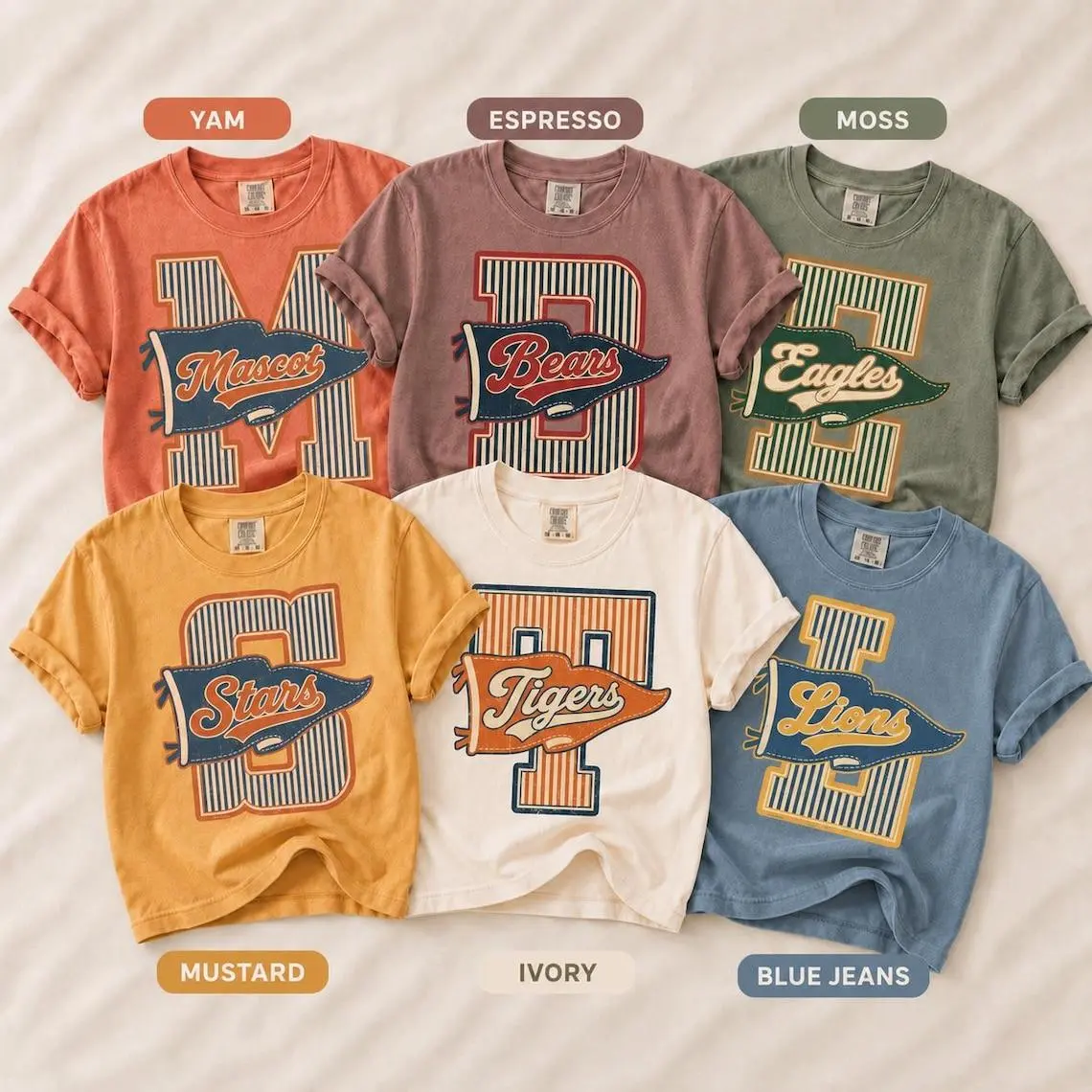 Personalized School Mascot Shirt, School Spirit Shirt, School Pride Tee, Football Game Day Shirt, Back to School Outfit, Sport Team Shirt