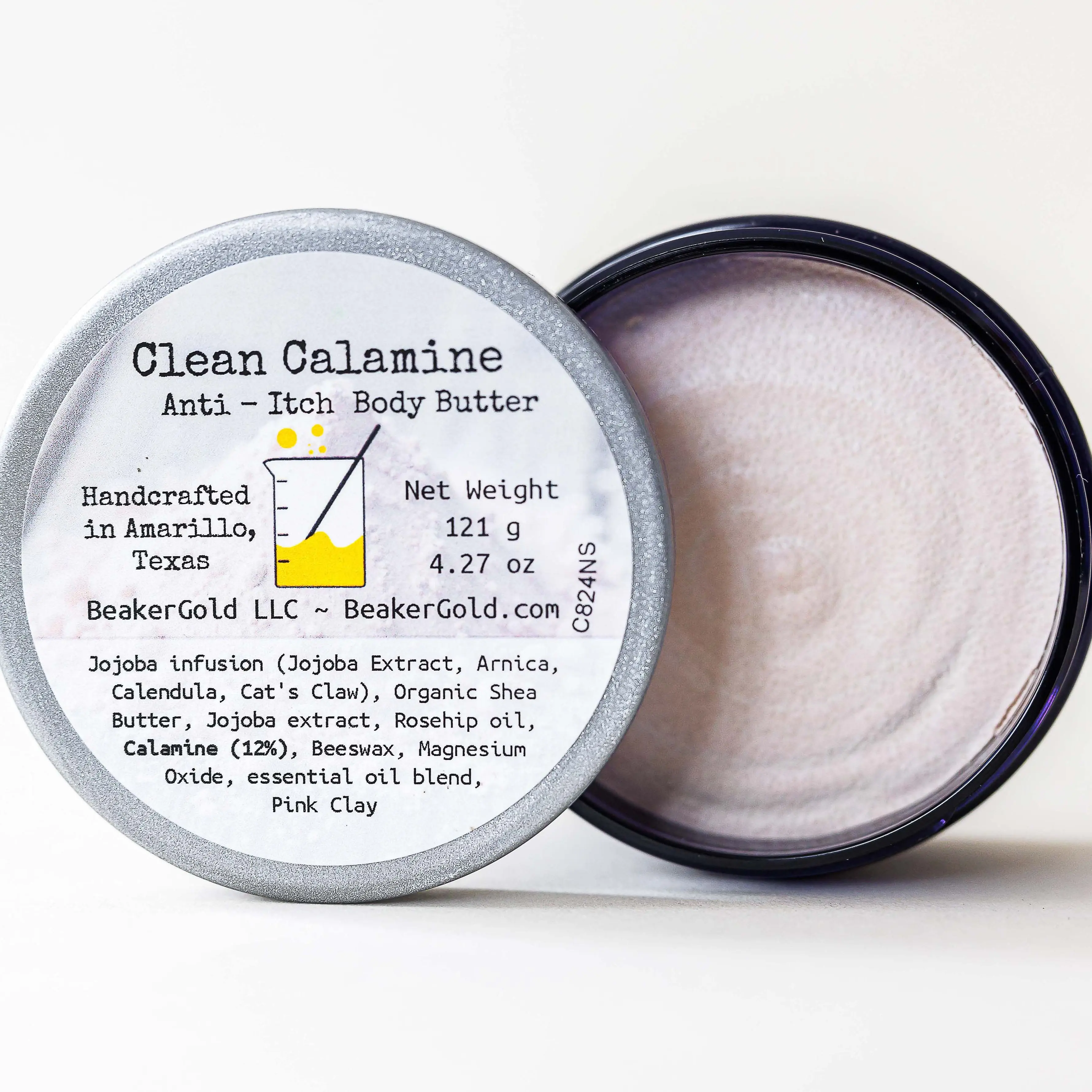 Clean Calamine Body Butter – Natural Soothing Care for Itchy, Sensitive Skin