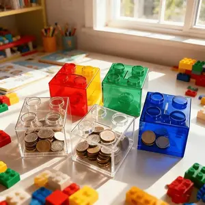 Boxed Coin Bank Designed as a Penny Bank, Piggy Bank, Perfect for Storing Rewards and Making Unique Gifts, Fun and Functional Collectible