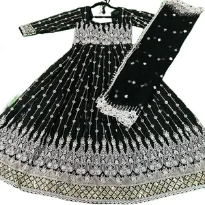 georgette anarkali