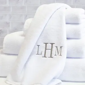 Plush White Bath Sheet