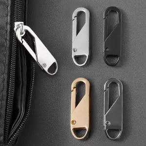 Replacement Zipper Pulls Set, Removable Zipper Repair Kit, Quick and Easy Zipper Head Replacement for Luggage, Clothing, Jackets, Shoes Buckle Accessories 6PCS/12PCS/18PCS