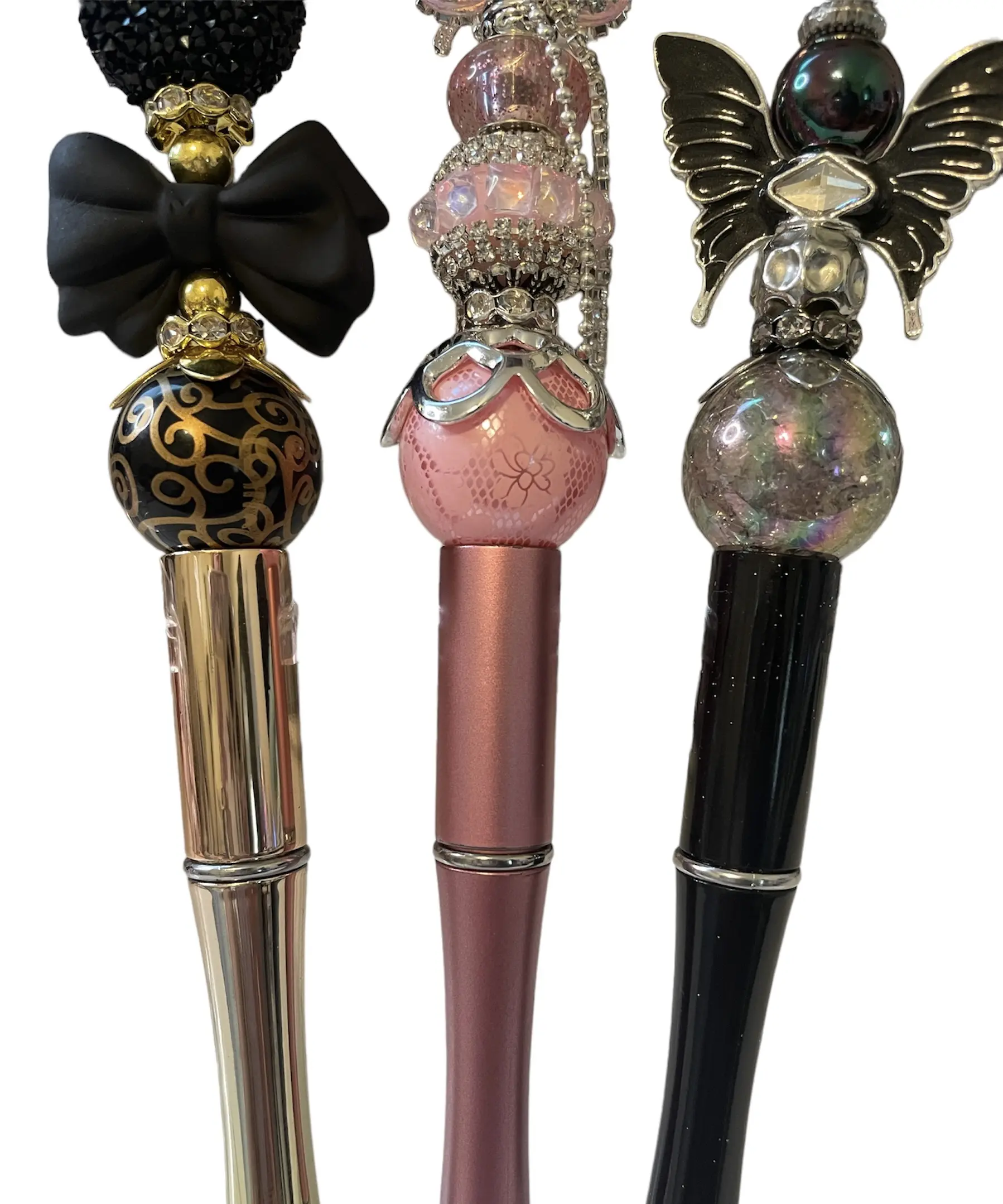 Pre Made / Custom Exclusive Beaded Pens (Assorted Designs)