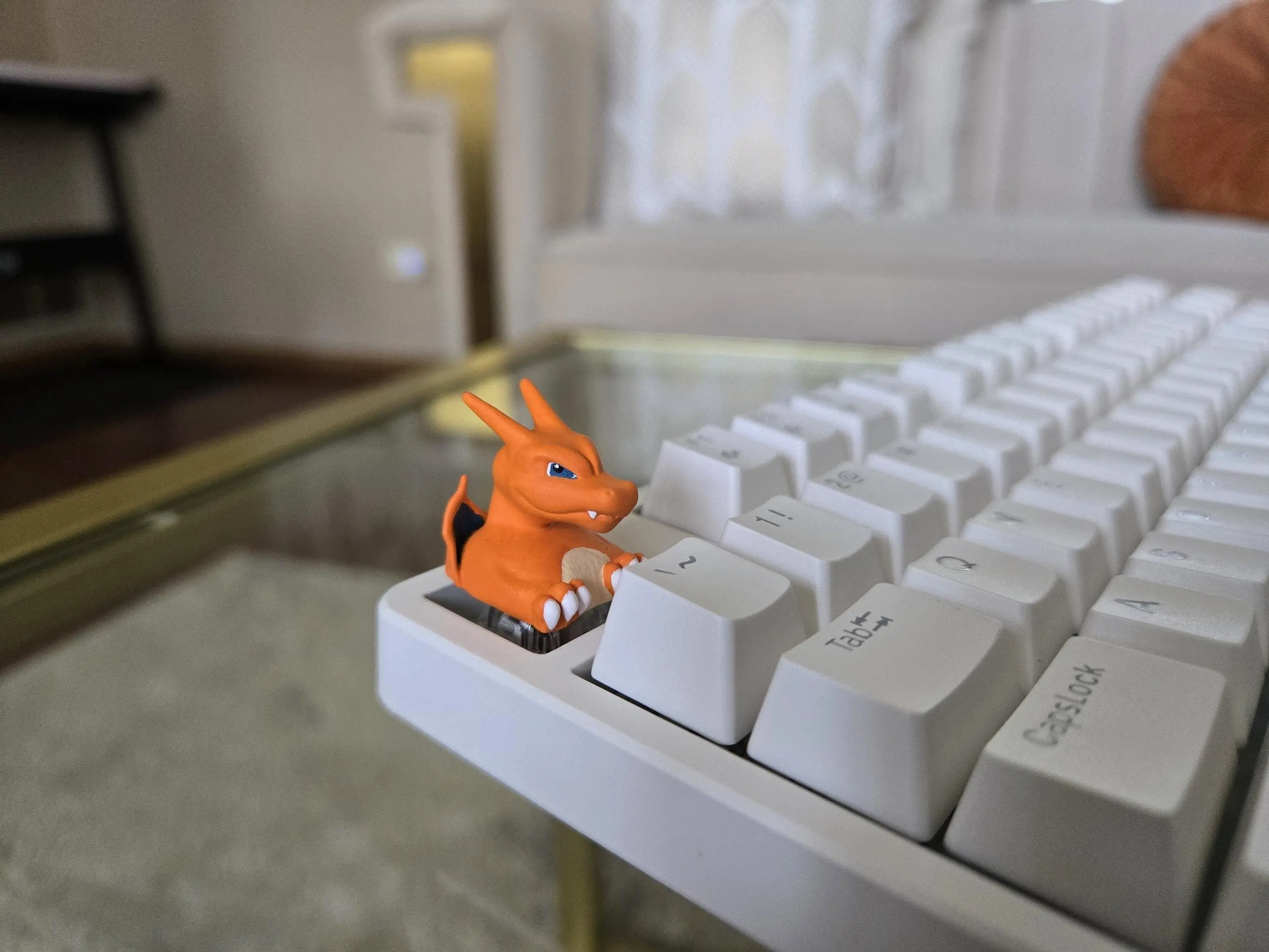 Flame Dragon Keycap