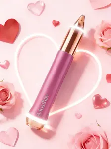 2 in 1 Flawless Eyebrow and Facial Hair Remover for Women Painless Electric Razor Epilator Trimmer Shaver with 18K Gold-Plated, USB Rechargeable, 360° LED for Eyebrow and Face Hair Removal