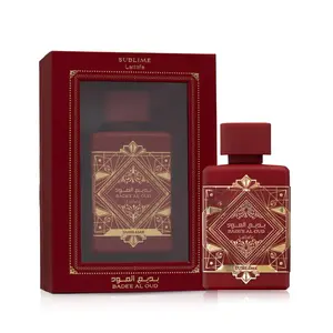 Lattafa Bade’e Al Oud Sublime for Men and Women Eau de Parfum Spray, 3.4 Ounce Fruity Floral Woody‑Aromatic Fragrance