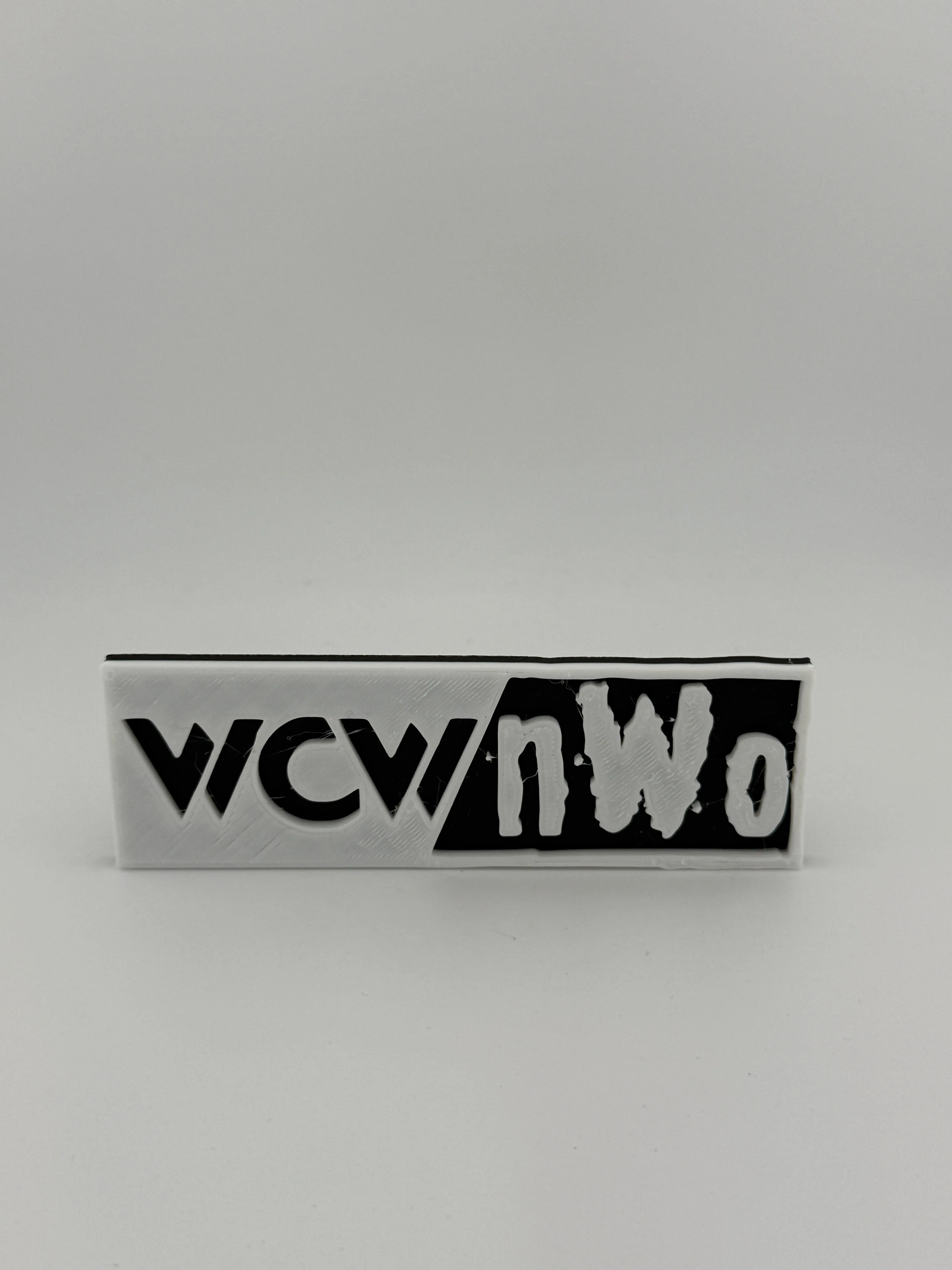 3D Print- WCW/NWO Logo
