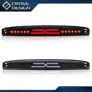 CROSSDESIGN Fit For 03-06 Dodge Ram 2500 3500 3D LED Rear Center Tailgate Lamp Brake Light