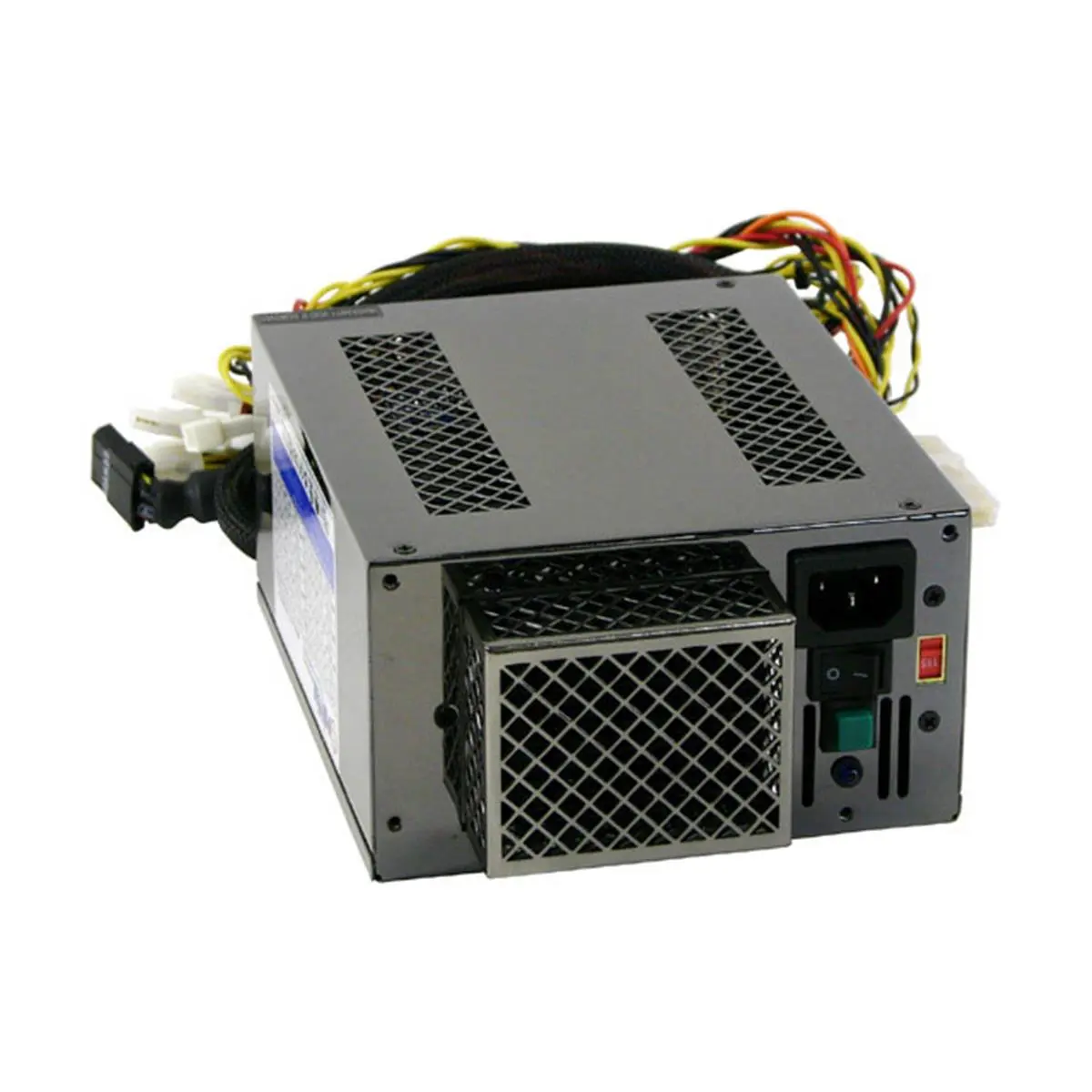Epower Thunder Series Silent Black Titanium ATX PSU - Semi-Fanless ATX12V Power Supply with USB Port, 0db Below 250W Load, 250W Capacity, 3.4" H x 5.9" W x 8" L, 7 lbs for Quads, PC Systems