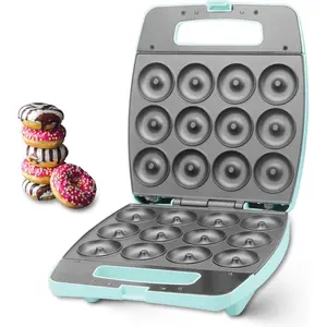Mini Donut Maker Machine, Bake 12 Mini Doughnuts, Maquina Para Hacer Donas,  for Breakfast, Snacks, Desserts & More