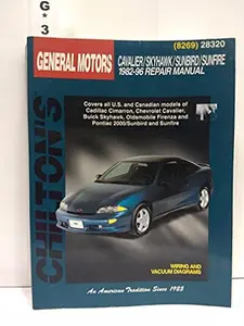 USED-Chilton's General Motors Cavalier/Skyhawk/Sunbird/Sunfire 1982-96 Repair Manual (Chilton's Total Car Care Repair Manual) by chilton-automotive-books-the-nichols-chilton (Paperback)