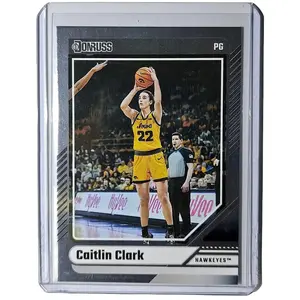 Caitlin Clark 2024 Silver Foil Panini Donruss #5 Basketball Card Iowa Hawkeyea