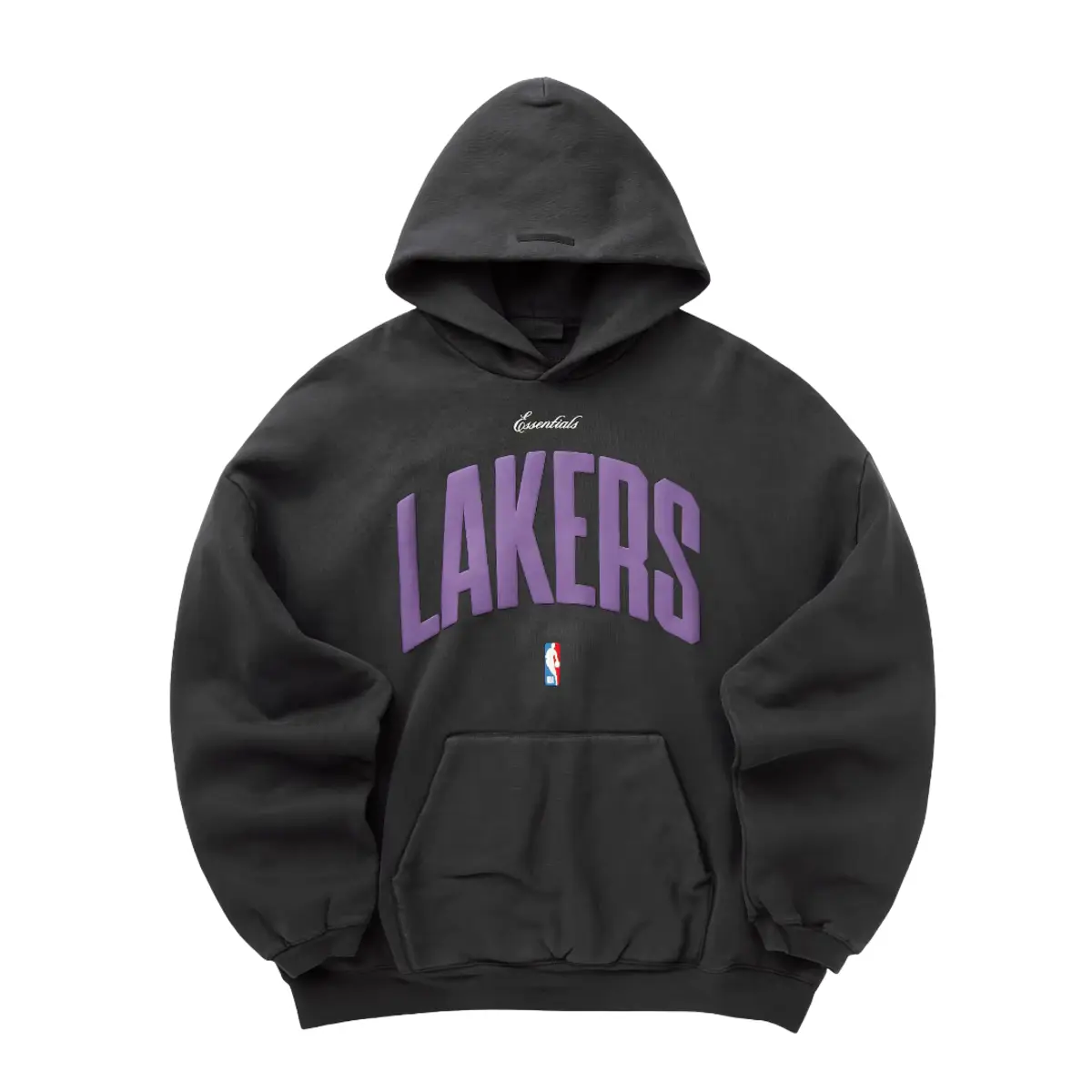 Fear of God Essentials Lakers 90's Hoodie Black Men's Tops New