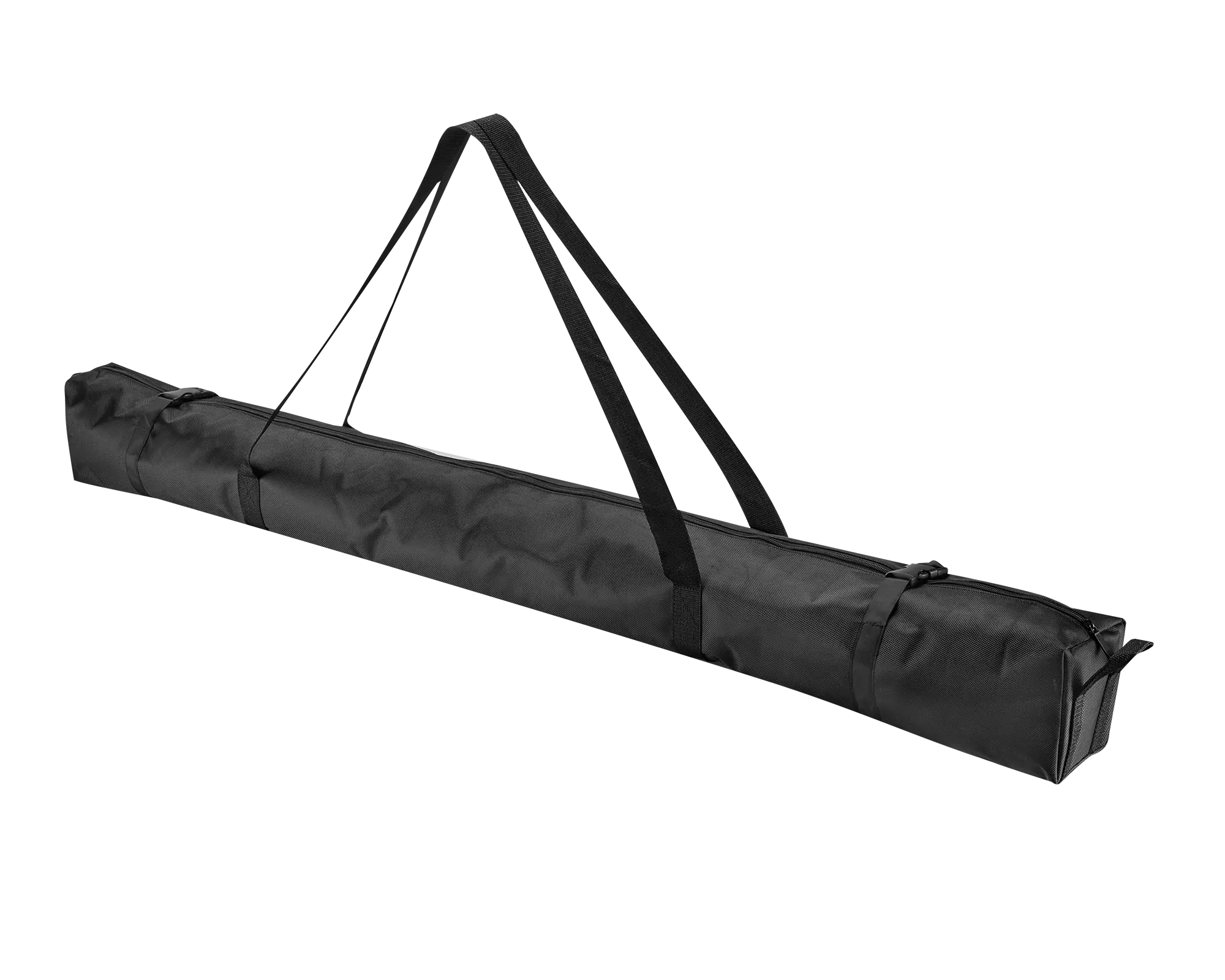 Hecis 6ft Adjustable Pipe and Drape Stand Pouch Kit - Oxford Cloth Storage Bag (79.5x4.75in) with Shoulder Straps, Waterproof Inner, 2-Person Carry Design, Home Supplies Organizer for Uprights/Crossbars