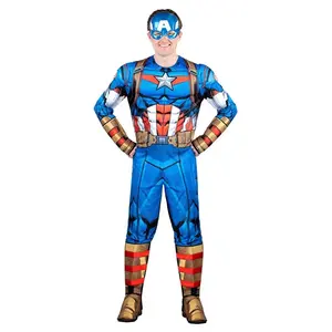 Men's Captain America Qualux Costume