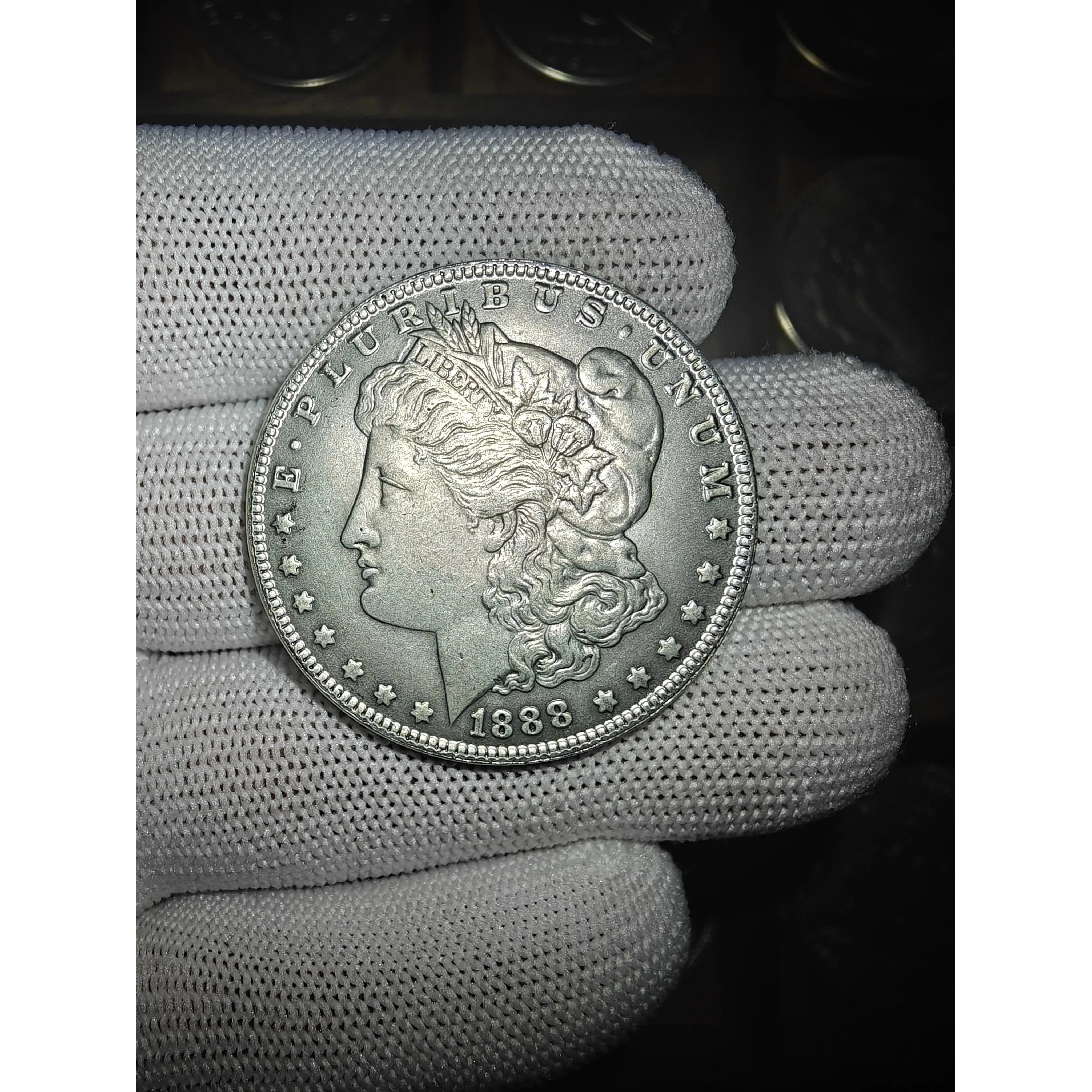 Historic 1888-S Morgan Collectible| San Francisco Classic Liberty Heritage Edition Legendary